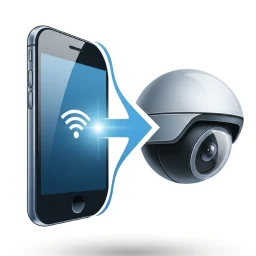 Icône de Mobile to CCTV Camera App