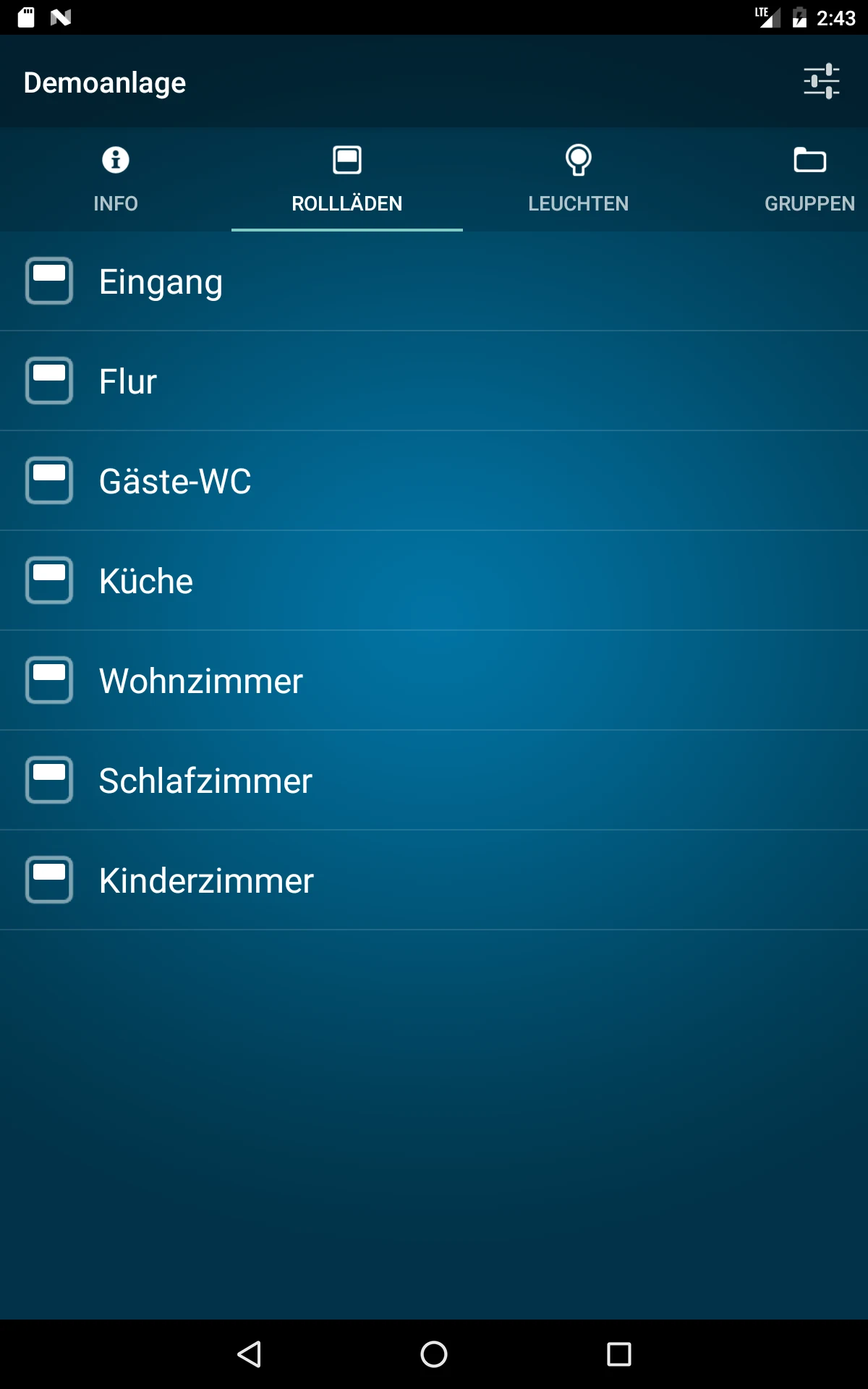 HEYcontrol - Haussteuerung screenshot