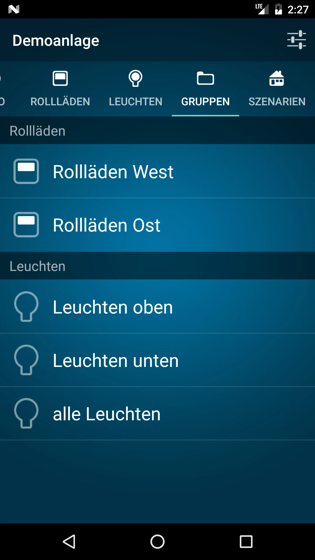HEYcontrol - Haussteuerung screenshot