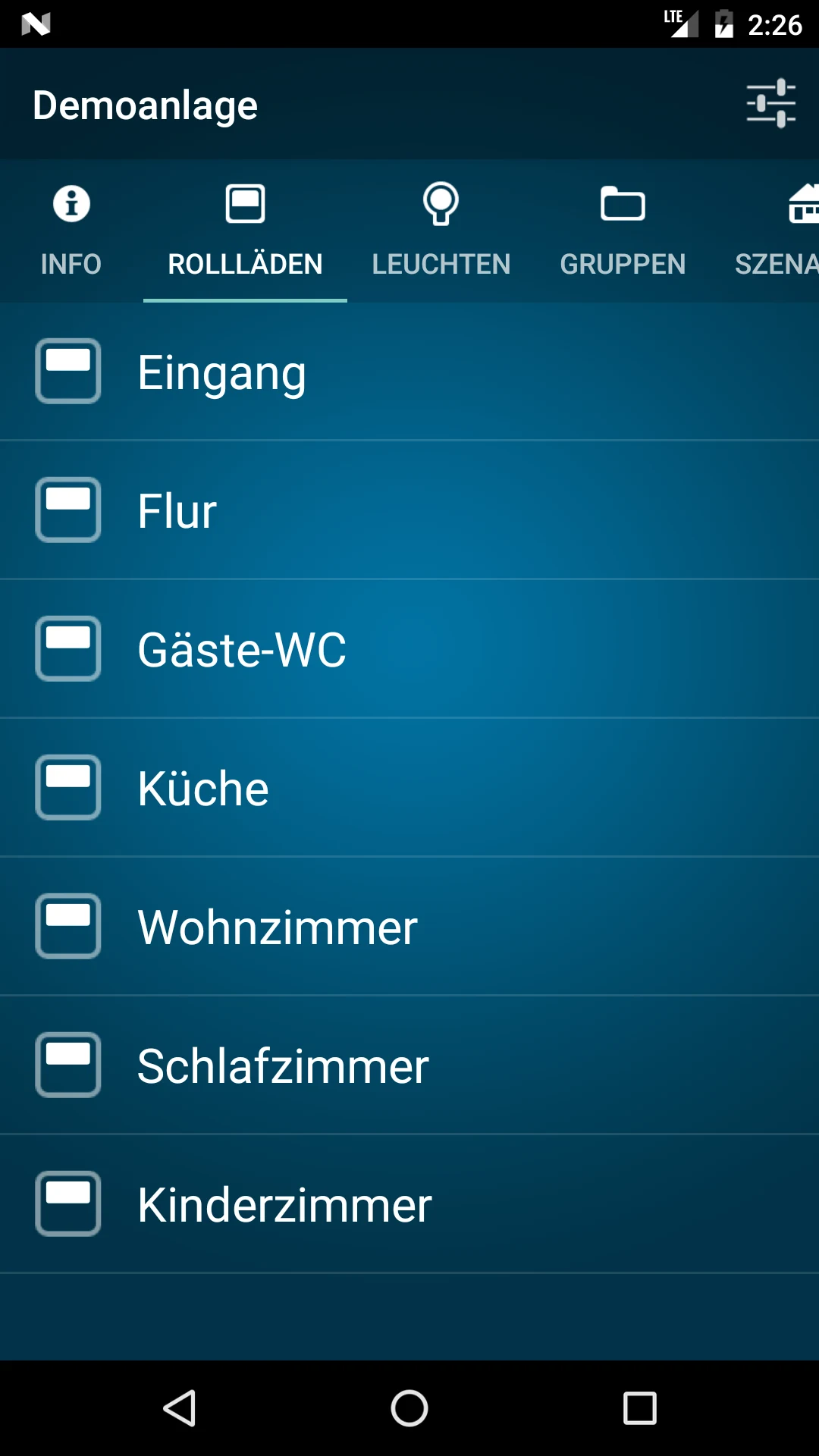 HEYcontrol - Haussteuerung screenshot
